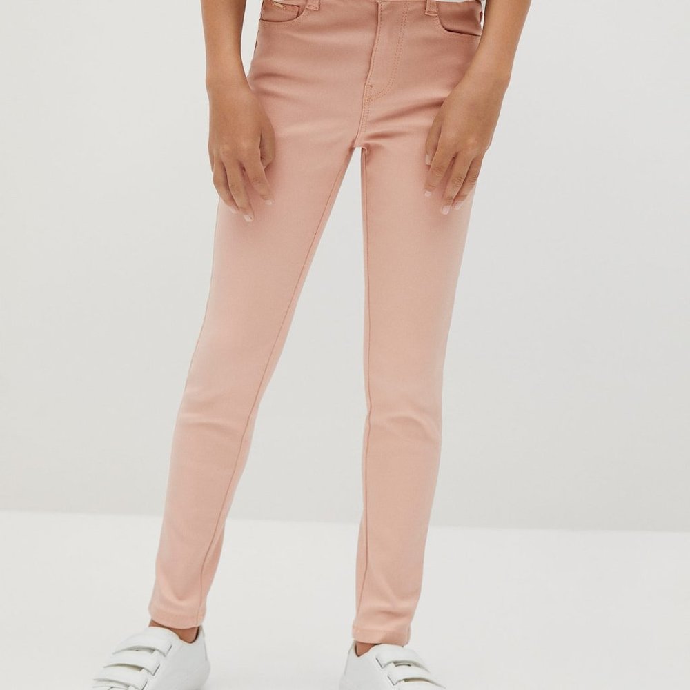 MANGO BELLE COATED SKINNY  JEANS